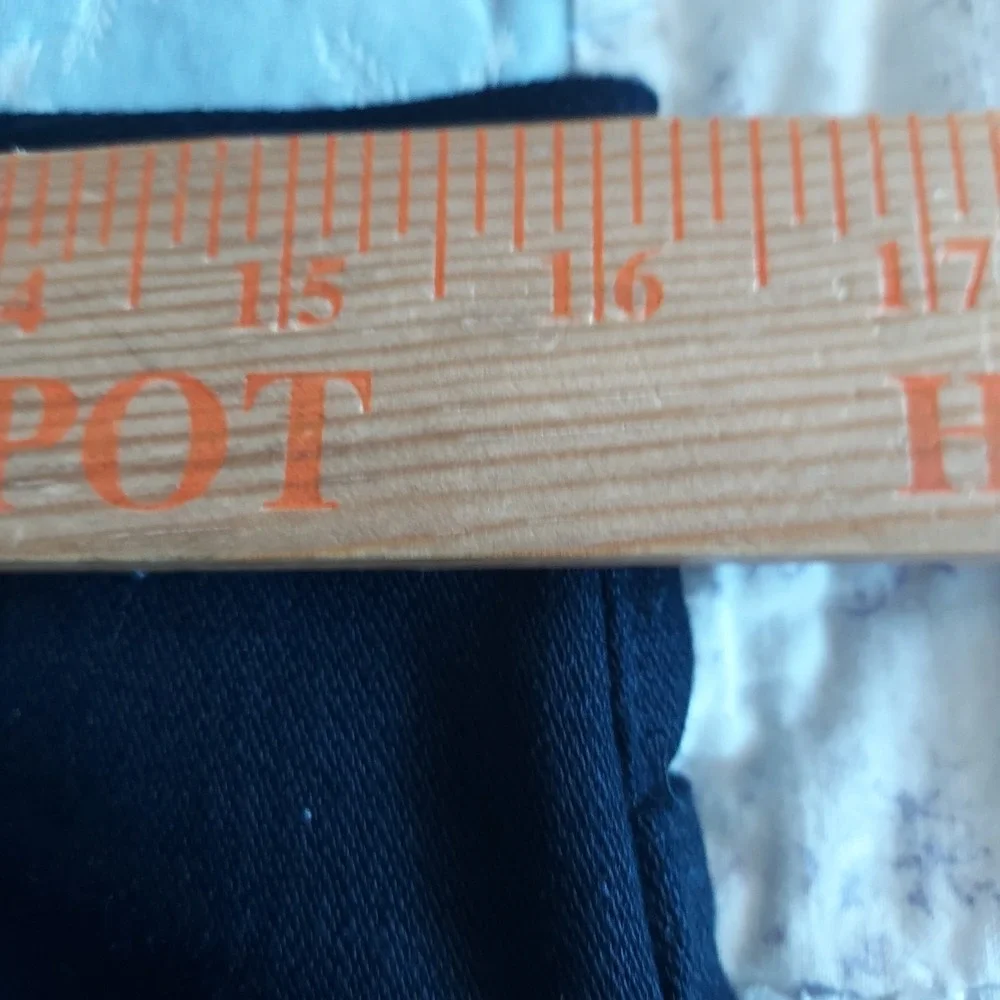 NOS Deadstock Ruell & Ray Men Black Jeans 32 X 34" Denim Button Fly Handmade USA - Picture 11 of 15